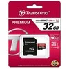 Atminties kortelė TRANSCEND 32GB Micro SDHC Class 10 UHS-I su adapteriu