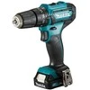Makita HP333DWAE Akumuliatorinis smūginis gręžtuvas 12V MAX, 2x 2,0 Ah Li-ion 30/14 Nm, 1,1kg, 10mm