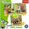 Trefl Dėlionė 106 vnt. - Treflikų šeima