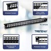 TRENDnet TRENDnet TC-KP24S Patch skydelis, 24 prievadai be Keystone ekranuoto 1 HE