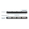 TRENDnet Patch Panel Cat. 6 24x1GBE 19" TC-P24C6