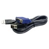 USB kabelis TRENDnet USB-A - D- Sub (VGA) 4,5 m juoda (TKCU15)