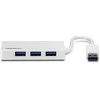 TRENDNET 4 prievadų didelės spartos USB 3.0 mini šakotuvas