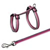 TRIXIE Freshline Spot Kačių petnešos su pavadėliu, 27-45 cm-10 mm, 1.20 m