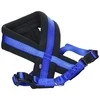 TRIXIE Premium touring petnešos, M 45-80cm/25mm, mėlynos