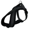 TRIXIE Premium touring petnešos, L-XL 70-110cm/25mm, juodos