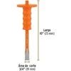 Kaltas betonui su antivibracine rankena 19x250mm Truper®