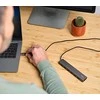 Trust Halyx - Type-A 5000 Mbit/s 7 Port USB 3.2 Gen1 Hub (sidabrinis)