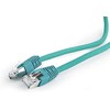 GEMBIRD PP6A-LSZHCU-G-1M Gembird patchcord RJ45, kat. 6A,SFTP, LSZH, 1m, žalias