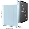 Tucano Up Plus kieto korpuso dėklas iPad Air 10.9 (2022) iPad Pro 11 (2022-2018) mėlynas