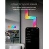 „Twinkly Squares“ išmaniųjų LED panelių išplėtimo paketas (3 panelės) RGB – 16 mln. spalvų