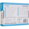 NATEC UKZ-1003 UGO HDD/SSD enclosure for 2.5" SATA - USB2 Aluminum juodas