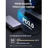 Nešiojamas įkroviklis UGREEN Powerbank 145W nešiojamajam kompiuteriui - 3 jungtys / 25000mAh