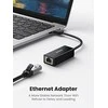 Ugreen Adapteris tinklo USB-A 2.0 - RJ45 10/100Mbit/s, juodas