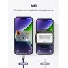 Ugreen kabelis AUX MFI Lightning garso laidas - 3,5 mm mini lizdas, 1 m pilkas (70509)