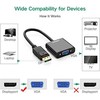 Mini DisplayPort - VGA adapteris UGREEN DP109 - Juodas