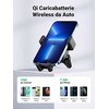 Automobilinis laikiklis-įkroviklis Ugreen CD256 15W juodas