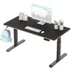 Darbo stalas Ultradesk PULSAR, juodos spalvos