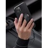 UNIQ Heldro Dėklas Apple iPhone 12 Pro Max 6,7″ midnight juodos spalvos Antimicrobial