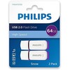 Pendrive Philips Snow Edition 64GB Violetinis (FM64FD70D/00)