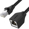 UNITEK Cat 6 STP 8P8C RJ45 Ethernet ilgintuvas M/F 1m C1896BK-1M