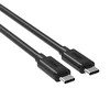 UNITEK Y-C477BK Unitek C tipo USB kabelis į C tipo USB, Y-C477BK