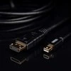 UNITEK Y-C611BK Unitek kabelis miniDisplayPort į DisplayPort M/M, 2m Y-C611BK