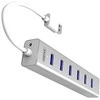 UNITEK Y-3090 Unitek Hub 7x USB 3.0, BC 1.2, Alu., Y-3090