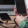 UNITEK kabelis USB 3in1 Juodas microUSB USB-C apšvietimas C14049BK