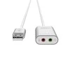 UNITEK Y-247A Unitek, USB garso plokštė, Y-247A