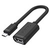 UNITEK Y-C438GBK Unitek kabelis OTG USB 2.0. AF į microUSB BM, Y-C438GBK