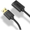 UNITEK Y-C456GBK Unitek USB plėtinio keitiklis USB3.0 AM-AF, 0,5m Y-C456GBK