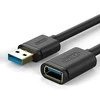 UNITEK Y-C458GBK Unitek USB plėtinio keitiklis USB3.0 AM-AF, 1,5m Y-C458GBK