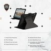 Urban Armor Gear UAG Metropolis SE, juodas - iPad 10.9" 2022