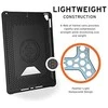 Urban Armor Gear - Urban UAG Ranka Juosta - apsauginė dėklas su rankena iPad 10.2 "(OĮG versija)