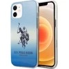 Us Polo Assn US Polo USHCP12SPCDGBL Apple iPhone 12 mini 5,4" telefono dėklas mėlynos spalvos Gradient Collection