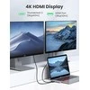 Adapterio šakotuvas UGREEN, 2XUSB_C iki 3x USB 3.0, HDMI