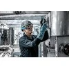 Apsauginiai akiniai Uvex Megasonic, skaidri sferinė linzė, supravision excellence padengimas (nerasojantis iš vidaus, nesibraižantis išorėje), antracito/mėlyna spalva