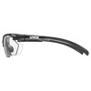 Akiniai Uvex Sportstyle 802 mažas variomatic juodas kilimėlis