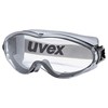 Uvex Apsauginiai akiniai Ultrasonic, skaidri panoraminė linzė, supravision excellence padengimas, guminė juostelė, juodi/pilki