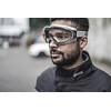 Uvex Apsauginiai akiniai Ultrasonic, skaidri panoraminė linzė, supravision excellence padengimas, guminė juostelė, juodi/pilki