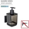Wenko QUADRO sieninis dozatorius, montavimas be gręžimo