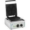 Royal Catering Teflonu dengta vaflinė apvaliems vafliams, širdelės rozetė, skersmuo. 21 cm