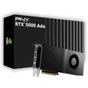 Pny Technologies PNY NVIDIA RTX 5000 Ada Generation, 32 GB GDDR6 ECC 256 bitų, PCIe 4.0 x16, dvigubas lizdas, 4x DP 1.4a, ATX – ATX laikiklis, 1x 16 kontaktų maitinimo laidas, tinklas