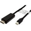 Kabelis Value Rodyti Port Mini - HDMI 2m juoda (11.99.5791)