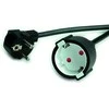 Vertė VALUE Schuko ilgintuvas juodas 230V 5m 196,85col. - 19.99.1167