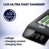 Varta LCD Ultra Fast Charger+ įsk. 4 Batt. 2100 mAh AA + 12V