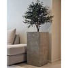 Shumee Planter 40 x 40 x 81 cm smėlio spalvos GAZA