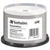 VERBATIM DVD R DVIGUBAS SLUOKSNIS 8,5 GB 8X PLATUS TERMINIS SPAUSDINTAS Spindle 50