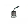 Verbatim 49145 vaizdo kabelio adapteris 0,01 m C tipo USB VGA (D-Sub) Juoda, Sidabras